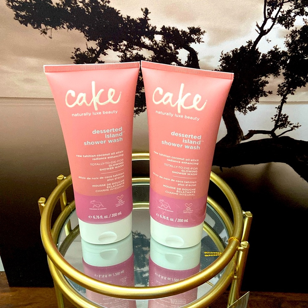 🆕 Cake deserted island shower wash